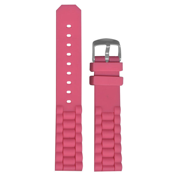 Pink polyurethane strap