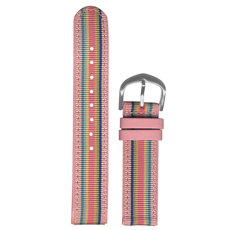 Pink Stripe Strap